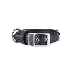 Collier Saint Tropez en Fibre Synthétique Noir | MyFamily