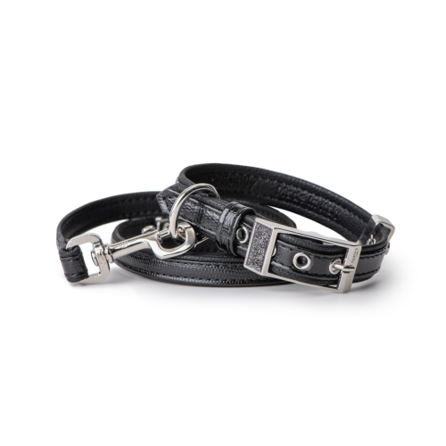 Collier Saint Tropez en Fibre Synthétique Noir | MyFamily
