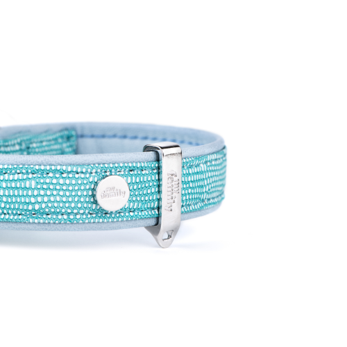 Turquoise Saint Tropez Collar in Synthetic Fiber | MyFamily