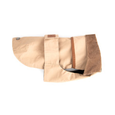 Dog Jacket Bristol with Removable Padding - Beige