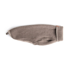 Pull pour Chiens Cortina en Côtes Taupe