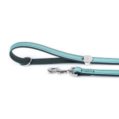 Light Green Firenze Leash in Genuine Leather | MyFamily