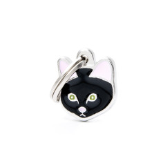 Friends Black European Cat ID Tag | MyFamily