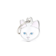 Friends White European Cat ID Tag | MyFamily