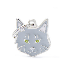 Friends Grey Maine Coon ID Tag | MyFamily