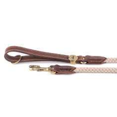 Laisse El Paso en Cuir Véritable et Corde Marron | MyFamily