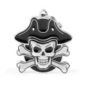 Bronx Pirate Skull ID Tag