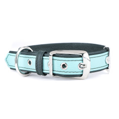 Collier Firenze en Cuir Véritable Vert Clair | MyFamily