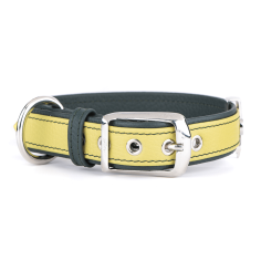Lemon Firenze Collar in Genuine Leather | MyFamily