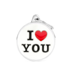 Médaille Charms "I Love You" Grand | MyFamily