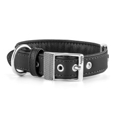 Black Bilbao Collar in Synthetic Fiber | MyFamily
